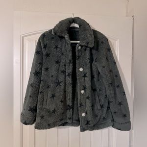 Army green star soft jacket